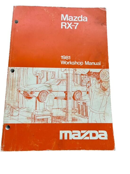Unbranded Other - 1981 Mazda RX7 Hatchback Original Electrical Wiring Diagram Manual S GS GSL 1.1L
